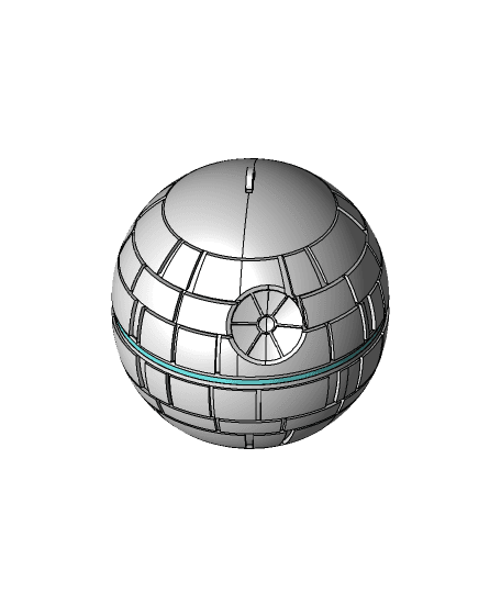  Star Wars Death Star Container 3d model