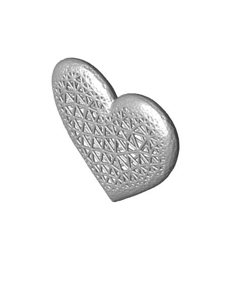 Delunary heart 3d model