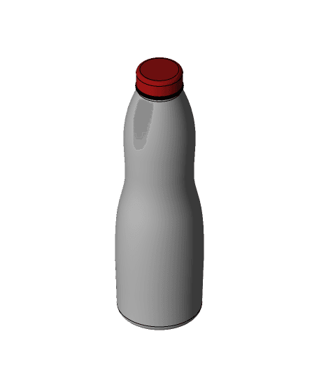 Water Bottle 3d model