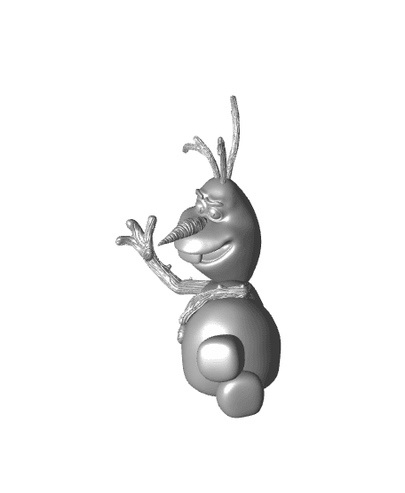 (Mischievous) Olaf (Fanart) 3d model