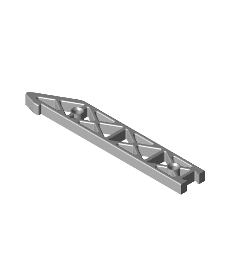 Harbor Fright storage Case Rails 3d model
