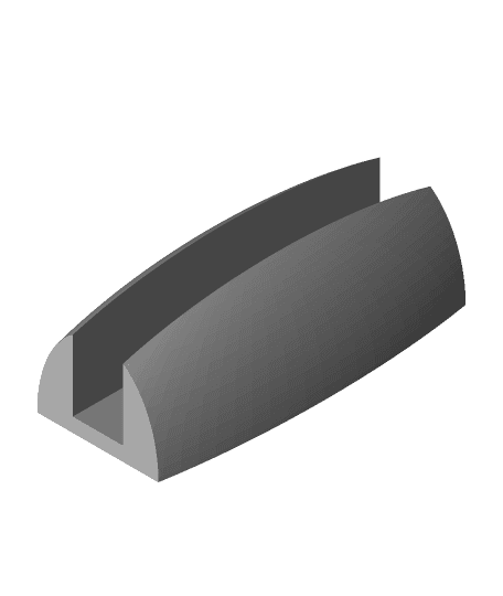 Simple laptop stand 3d model