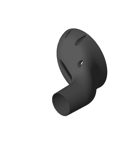 Band Saw Dust collection Adapter 3d model