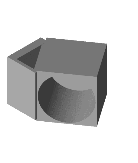 spray paint can holder angle 3d model