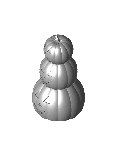 Planetary Stack O' Lantern 3d model