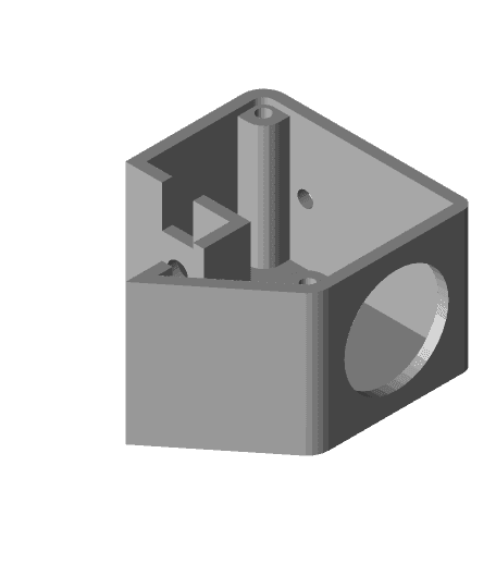 Rocker Switch Housing for 2020 Extrusion / 20mm Switches by peaberry full viewable 3d model