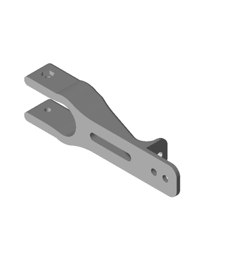 MPCNC Burly - suspended cable chain bracket - All sizes  3d model