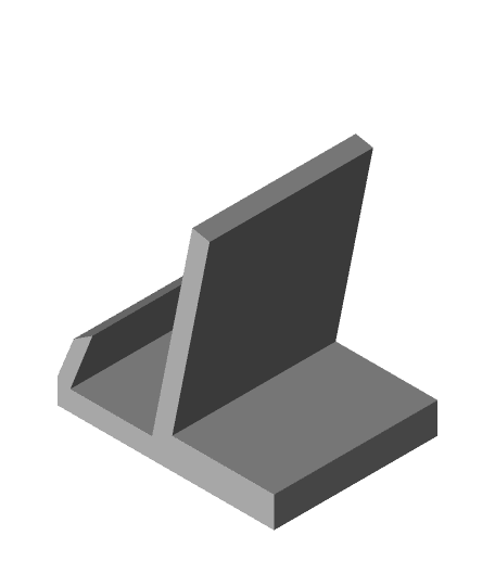 phone stand 3.stl by ha12234567890 full viewable 3d model