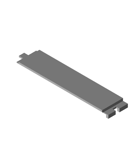 HP Front Bezel 3.5" for HP5800 SFF 3d model