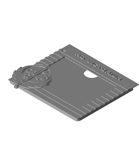 Fallout BOS Vaccine Card Holder 3d model