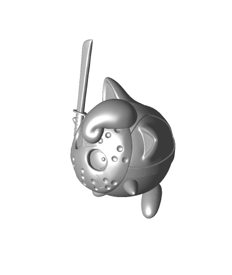 Jigglypuff -Jason by ChelsCCT (ChaosCoreTech) full viewable 3d model