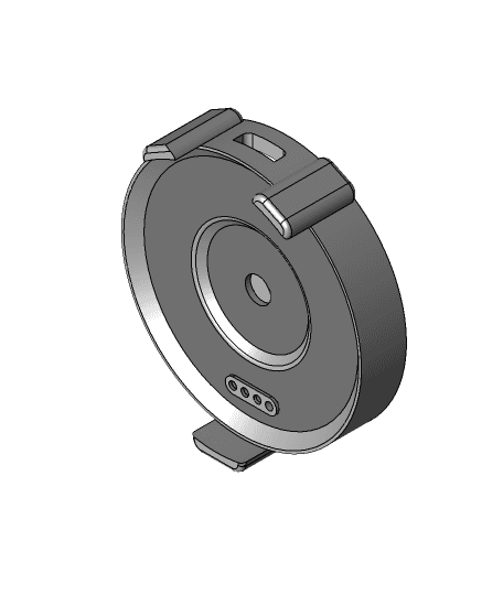 TicWatch Pro 3 Micro USB Data Dock by yesimxev full viewable 3d model