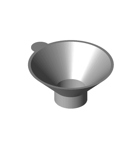 Funnel and tool for Lasting Coffee Manual Coffee Grinder 3d model