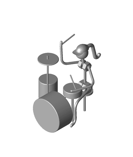 Drummer.stl 3d model