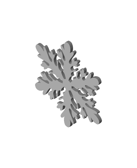 Snow Flake 1 3d model