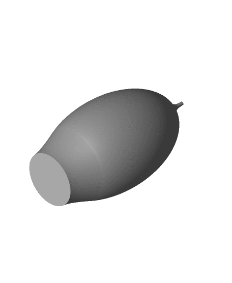 Dust Blower Vase mode TPU/Flexible 3d model