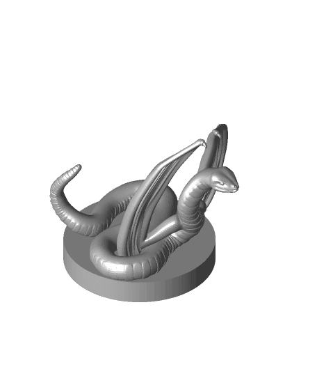 Flying Snake 3d model