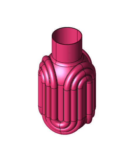 Rainbow Vase 3d model