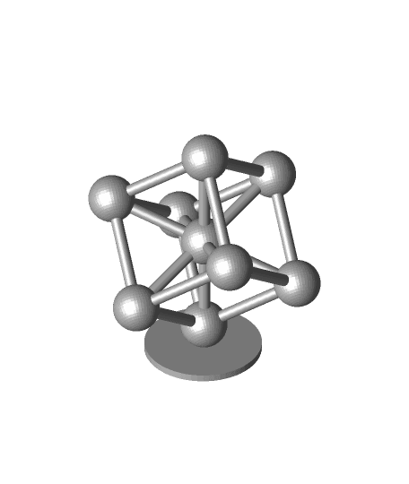 Mini-Atomium 3d model