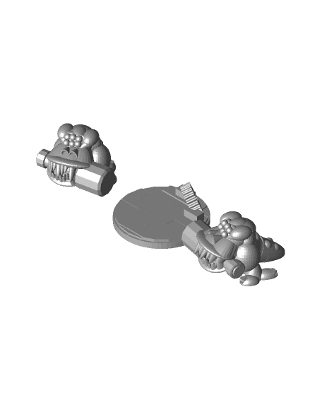 FHW: Oxchan/ Zorblin Gerb with Grenade 3d model