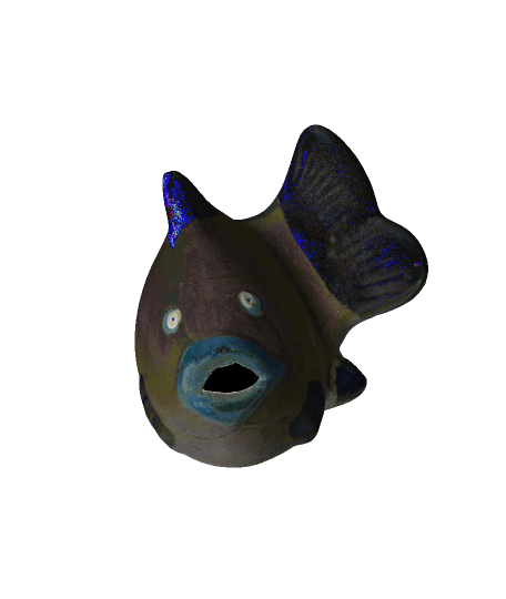 Fish sculpture（generated by Revopoint POP 2） 3d model
