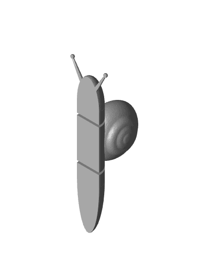 Articulated Snail 3d model