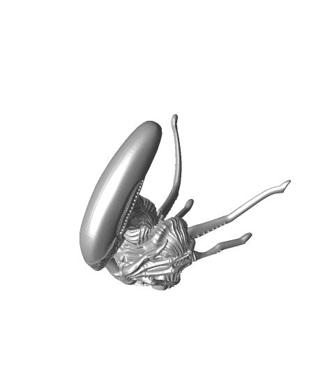 Giger Alien Bust 3d model