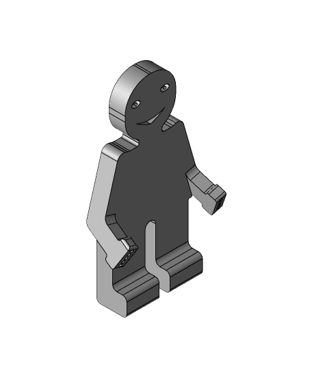 Lego person by salimB full viewable 3d model