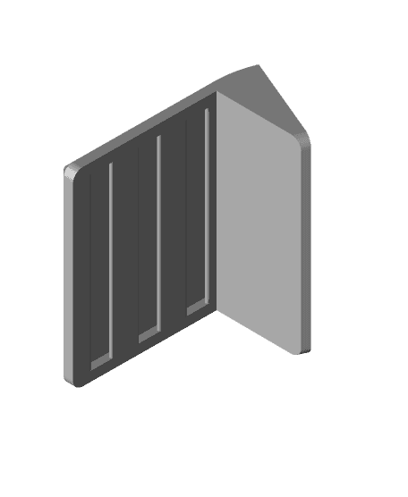 Magnetic Panel Connectors ( for Acoustic Foam Panels ) 3d model