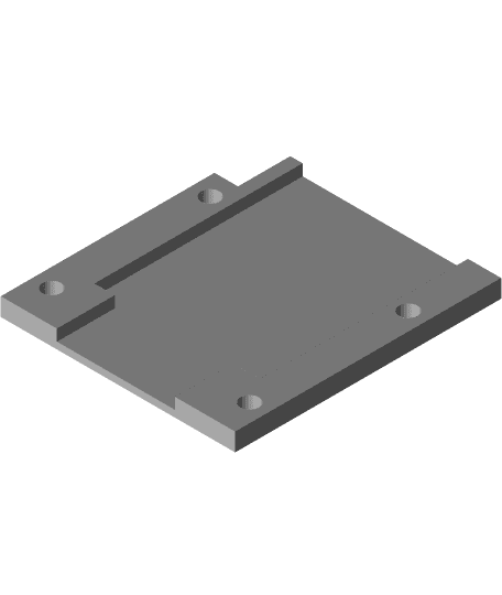 Ender6 SD Card Extender Mount by UnderExtruded full viewable 3d model