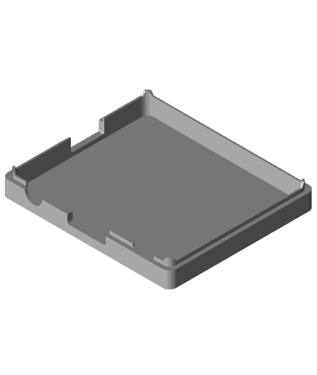 Raspberry Pi 3 A+ Case by dfoles full viewable 3d model