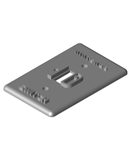 Switch LightSwitch Panel by Arctic_Stigma full viewable 3d model