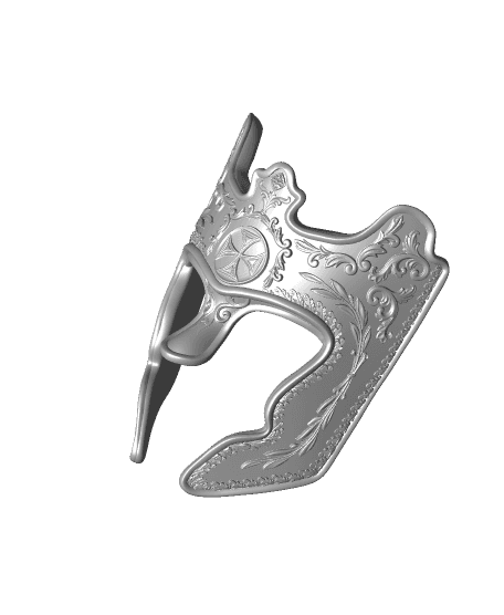 Roman Emperor Mask -"Emperor" (Sculptober Day 12) 3d model