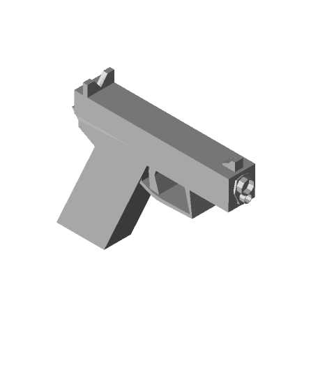 Glock 17.stl by longleovo2009 full viewable 3d model