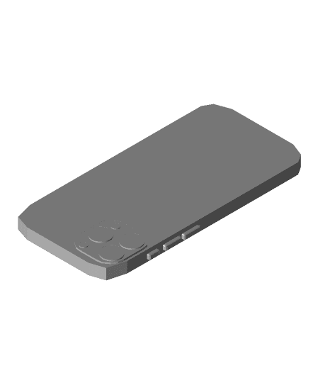 Iphone 12 Pro Max.stl by longleovo2009 full viewable 3d model