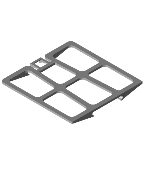 Bike rack extension for Tubus Fly Evo by UliLac full viewable 3d model
