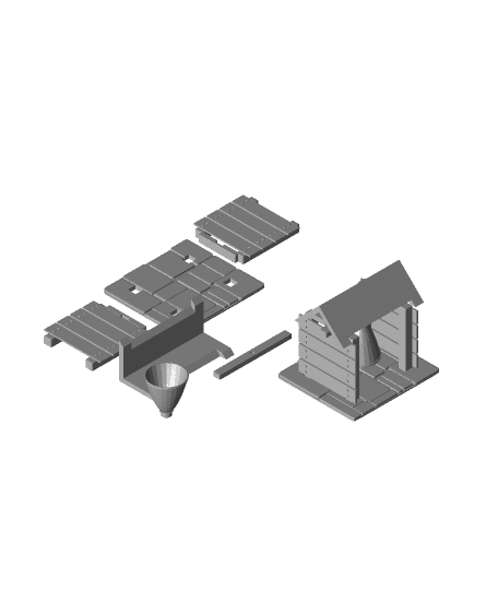 FHW: Hill Bell tower 3d model