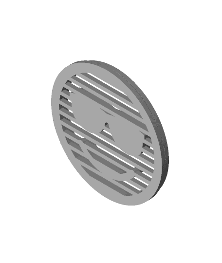 Magnetized Extruder Hotend Cover Badges for Creality CR-6 SE by BuildBay full viewable 3d model