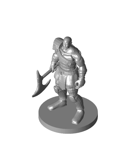 Goliath Barbarian by mz4250 full viewable 3d model