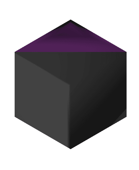 Stackable Storage Cube 50mm || Vase Mode 3d model