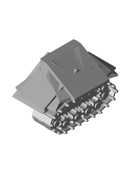 FHW: Laxoit Pepper Tank kit version 3d model
