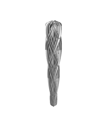 Christmas Icicle Ornaments (2) by dazus full viewable 3d model