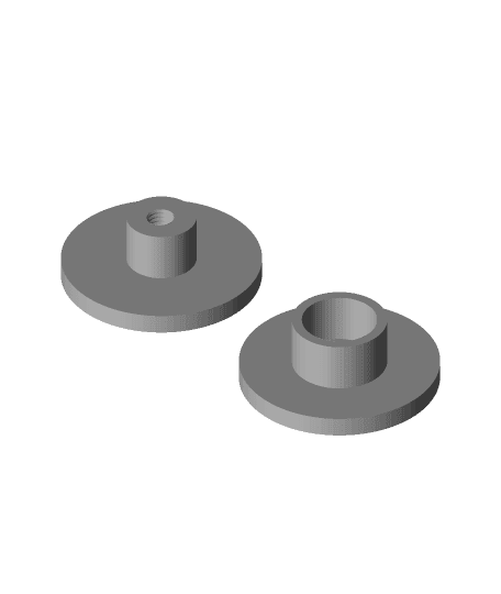 Equal Space Divider Locking Pin 3d model