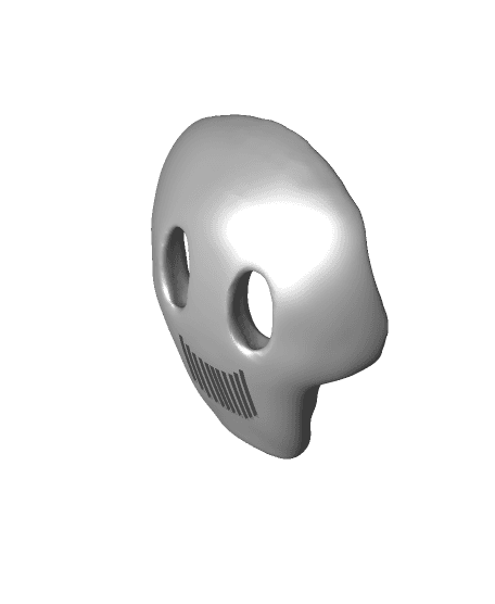 Simple mask 3d model