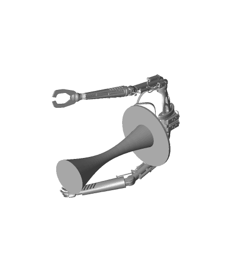 #Cyberpunk Bionic Arm 3d model
