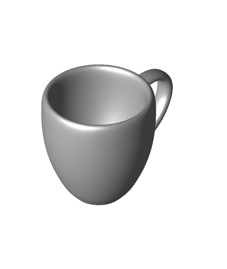 Floating cup (Top for Vertuo Capsule tower)  3d model