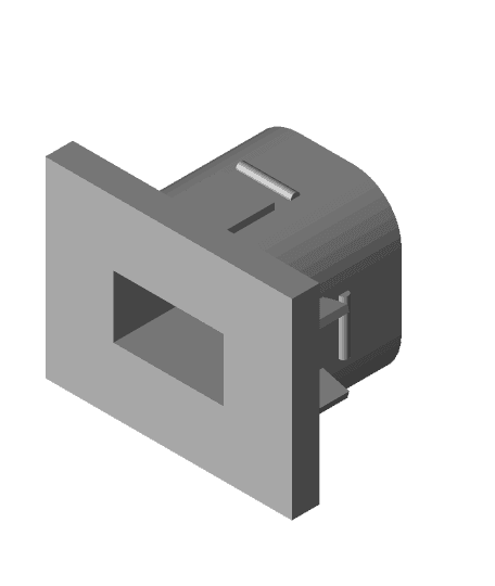 Wilson USB Fascia-Body.stl 3d model