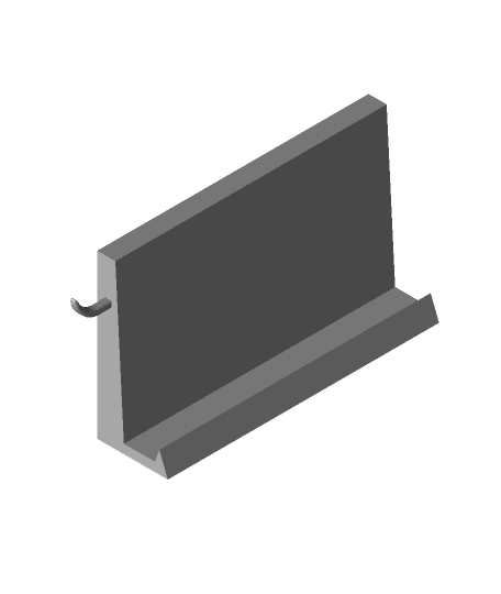phone_+_Pencil_+_Bag_Holder_for_your_wall_ by Joseph Cassio full viewable 3d model