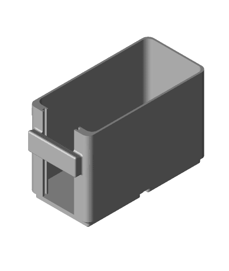 Peg Board Gridfinity Bin System 3d model