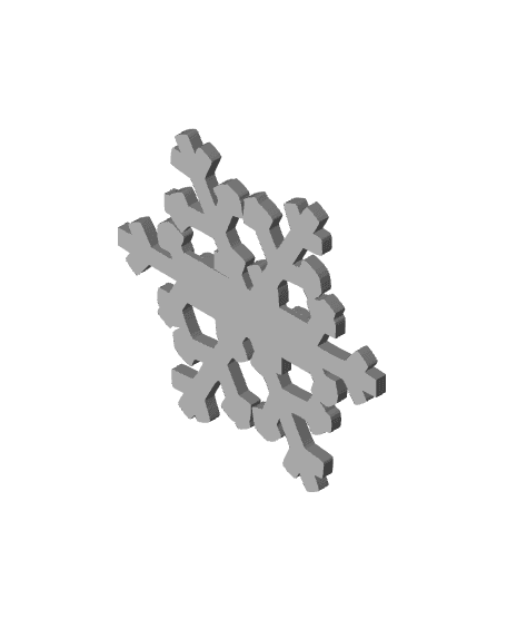 Snowflake2023.stl 3d model